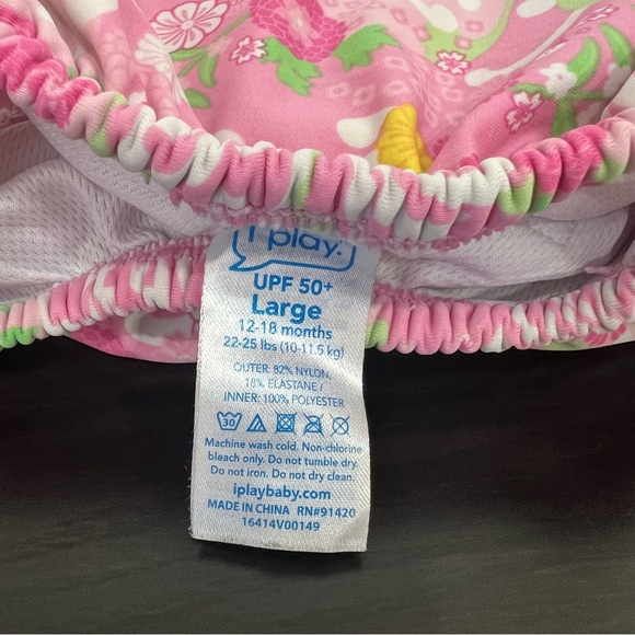 iPlay Toddler tankini with swim diaper - Picture 3 of 4
